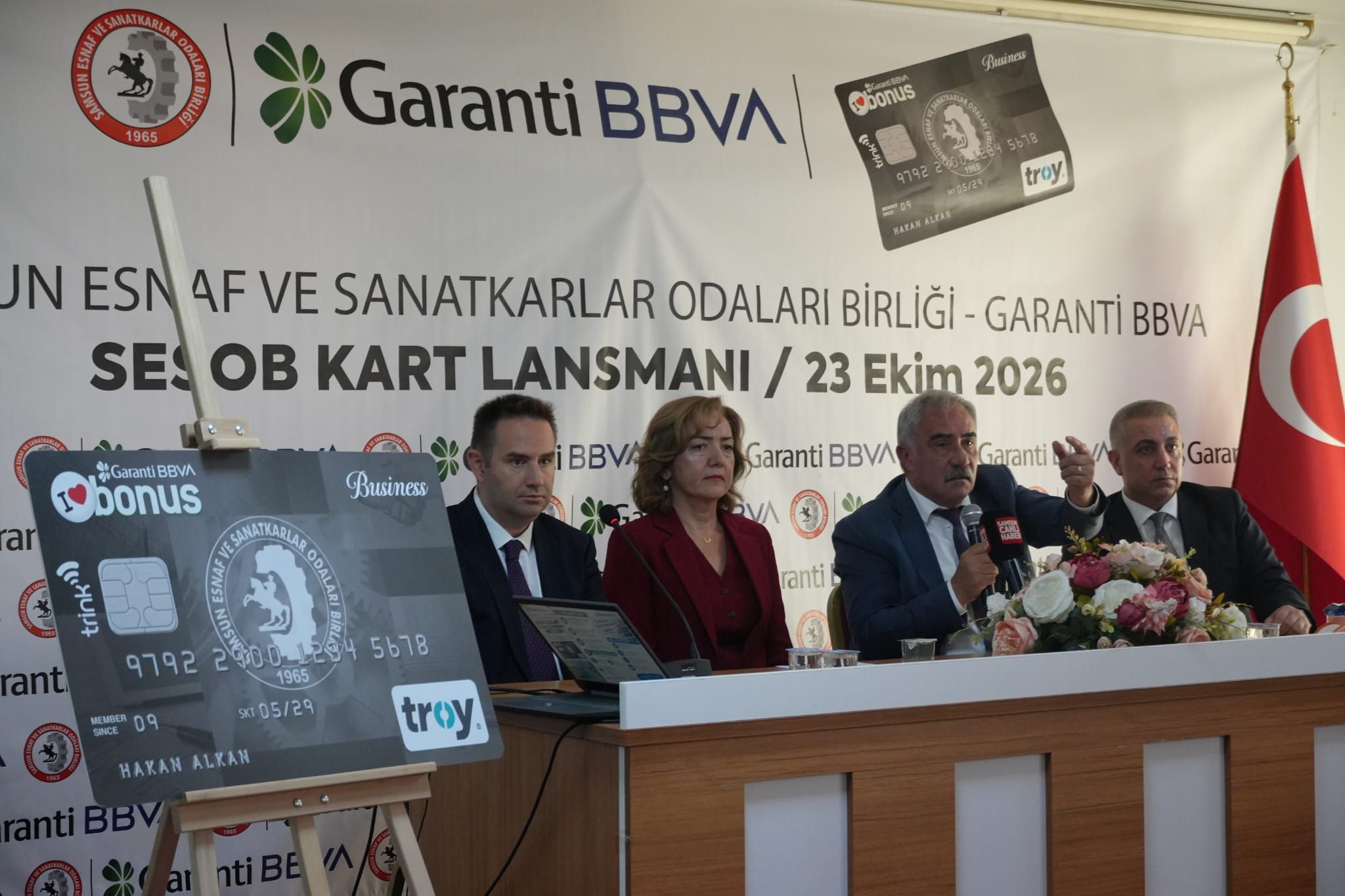 samsun haber Samsun'da SESOB ile Garanti BBVA arasında iş birliği
