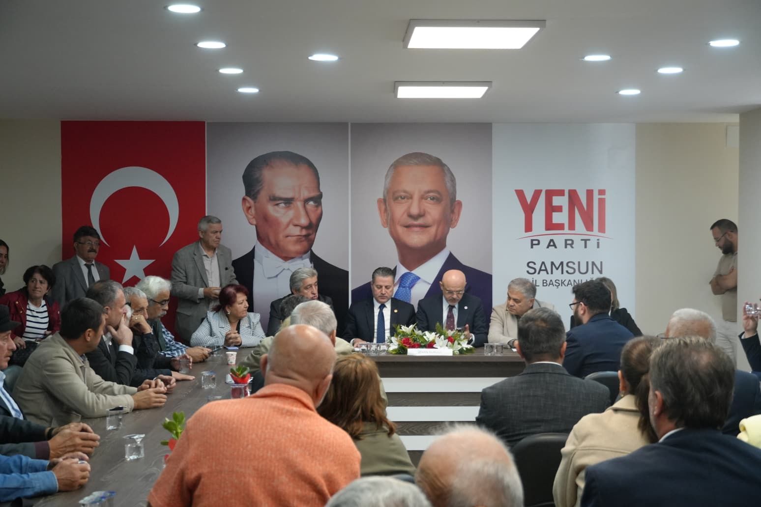 samsun haber. Yeni Parti Samsun kongresinde birlik mesajı: “Birlikte yürüyeceğiz”