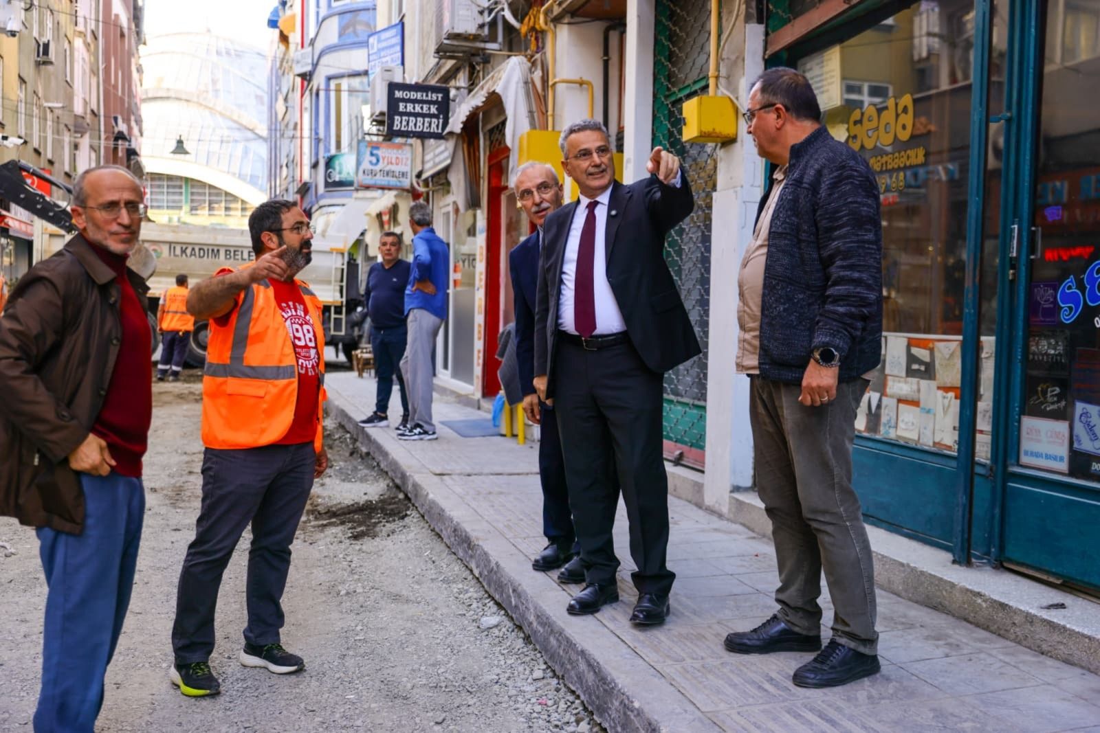 Samsun haber: Başkan İhsan Kurnaz sözünü tuttu, İlkadım'da cadde asfalta kavuştu
