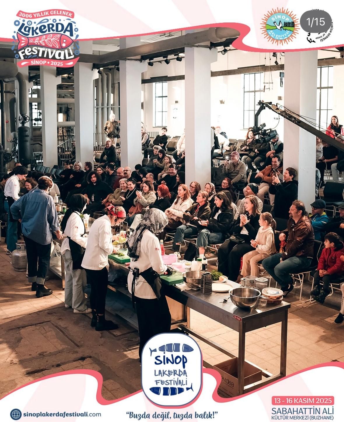 Sinop Lakerda Festivali için geri sayım başladı!