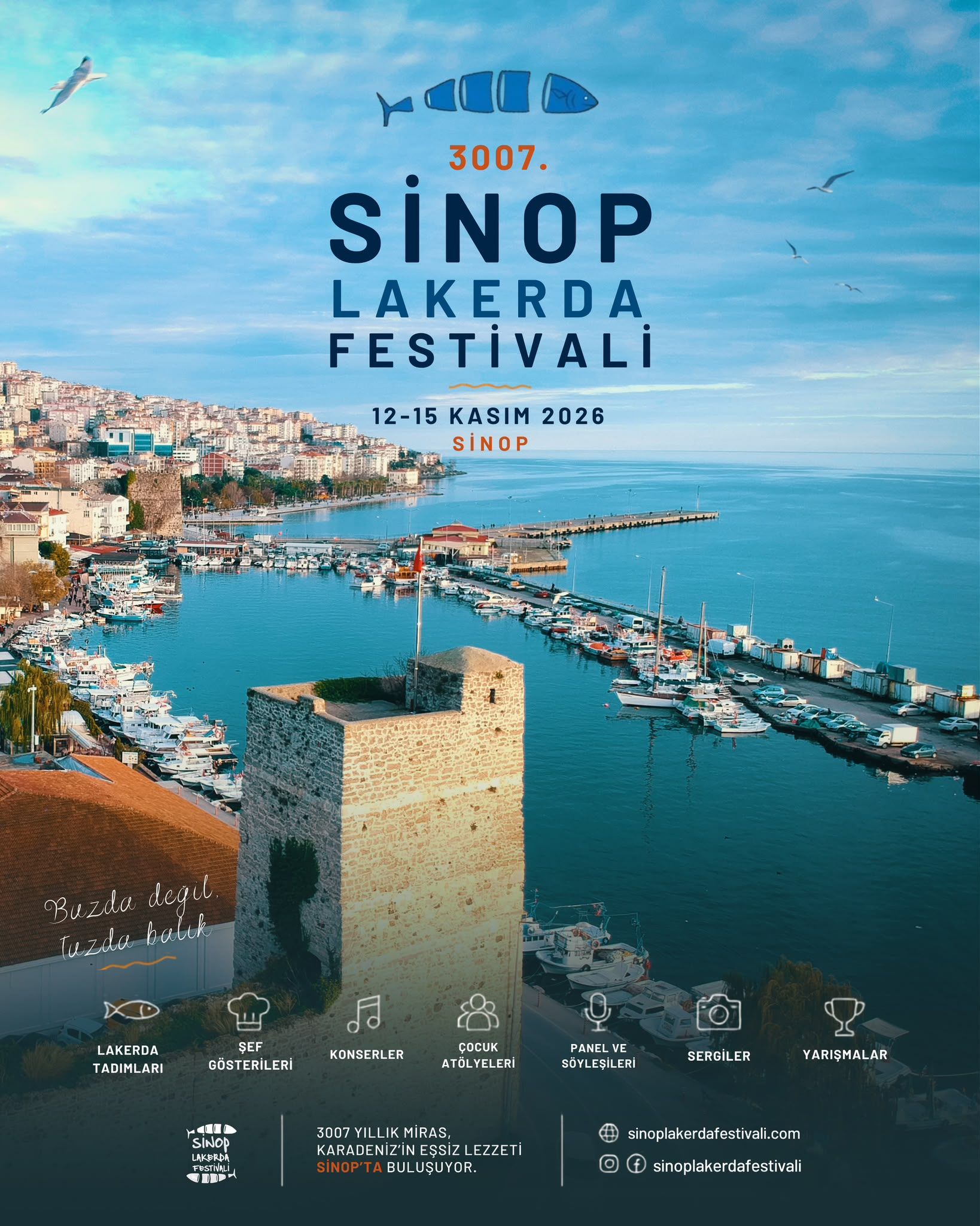 Sinop Lakerda Festivali için geri sayım başladı!