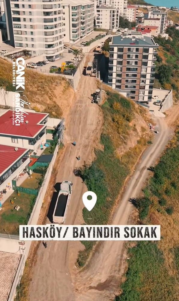 Samsun Haber: Başkan Sandıkçı duyurdu! Canik’te o mahallede yollar değişiyor