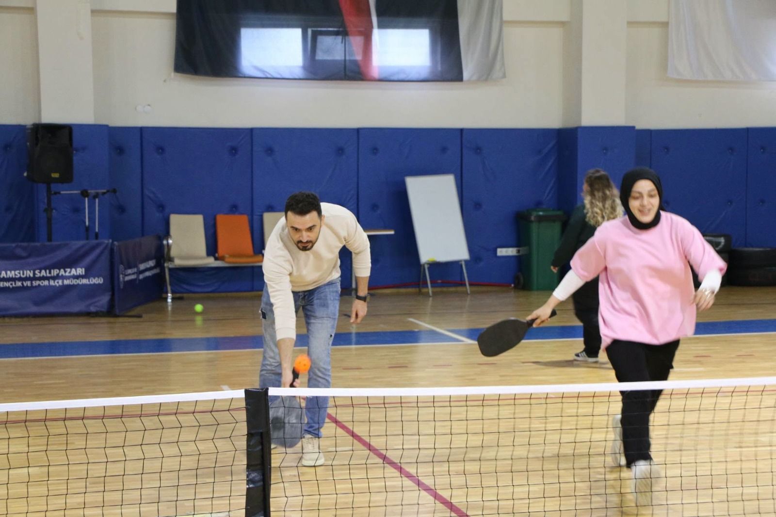 SAMSUN HABER: Salıpazarı'nda pickleball heyecanı