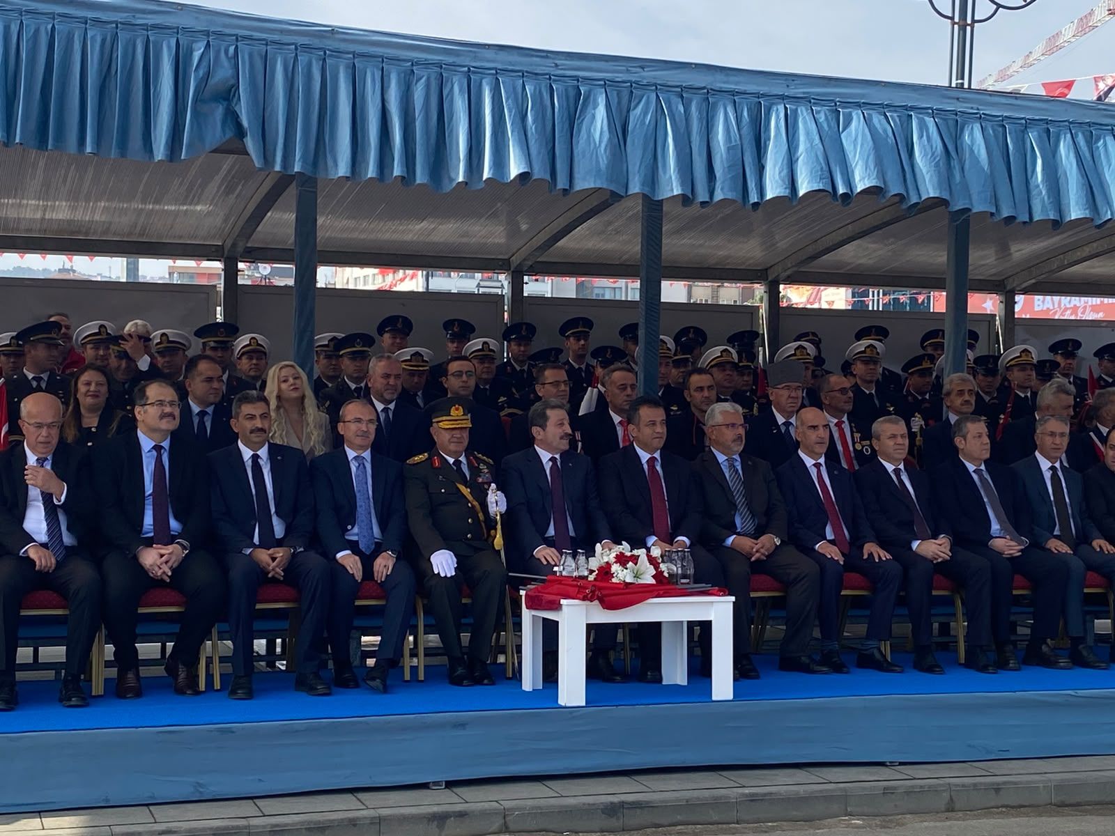 Samsun'da Cumhuriyet'in 103. yılına görkemli kutlama
