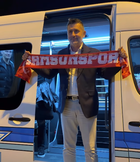 Samsunspor Haber: Samsunspor'un yeni teknik direktörü Samsun'da