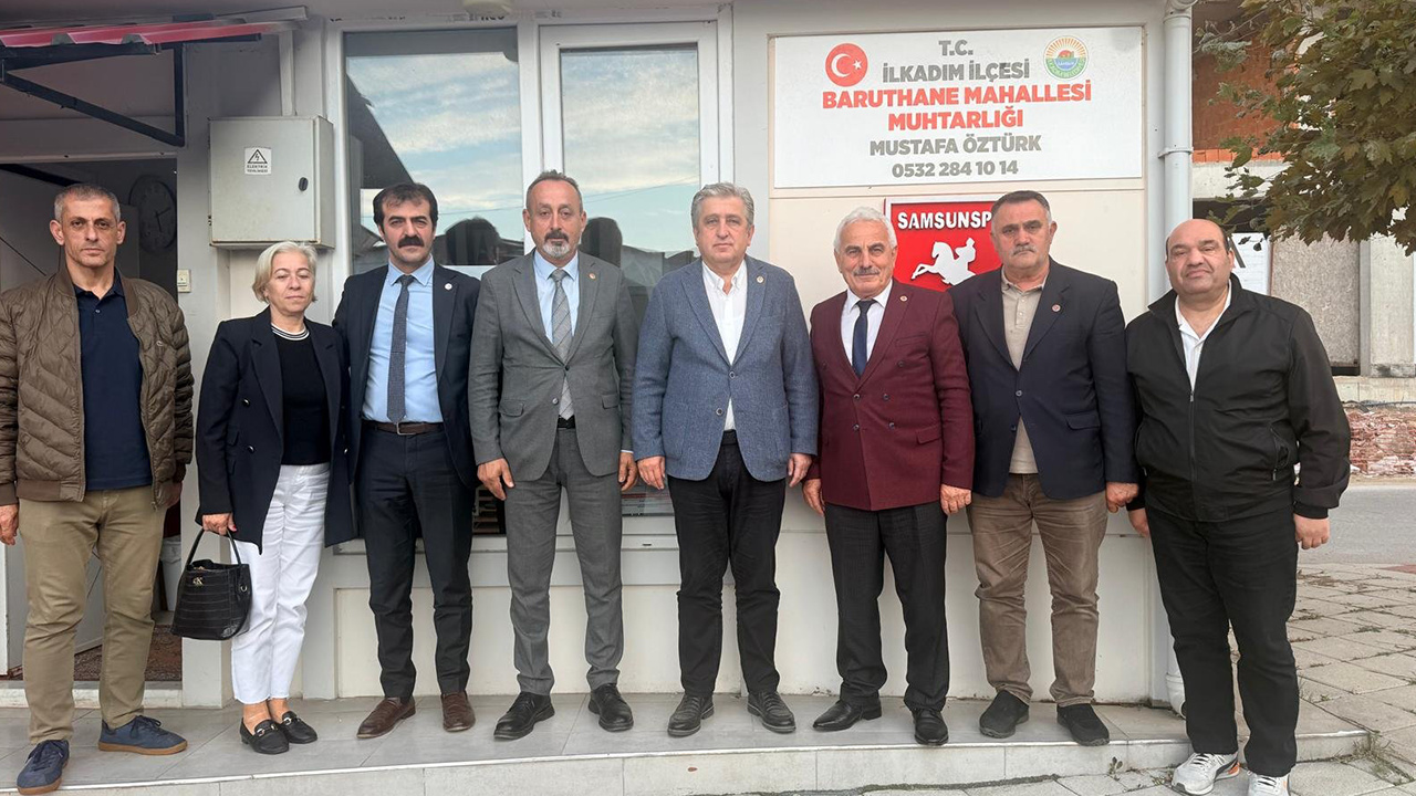 Samsun haber: Yeni Parti Samsun Milletvekili Murat Çan’dan muhtarlara ziyaret