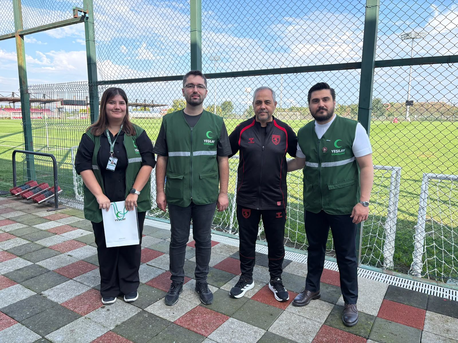 Samsun haber: Yeşilay’dan Samsun’daki futbol akademilerine ziyaret