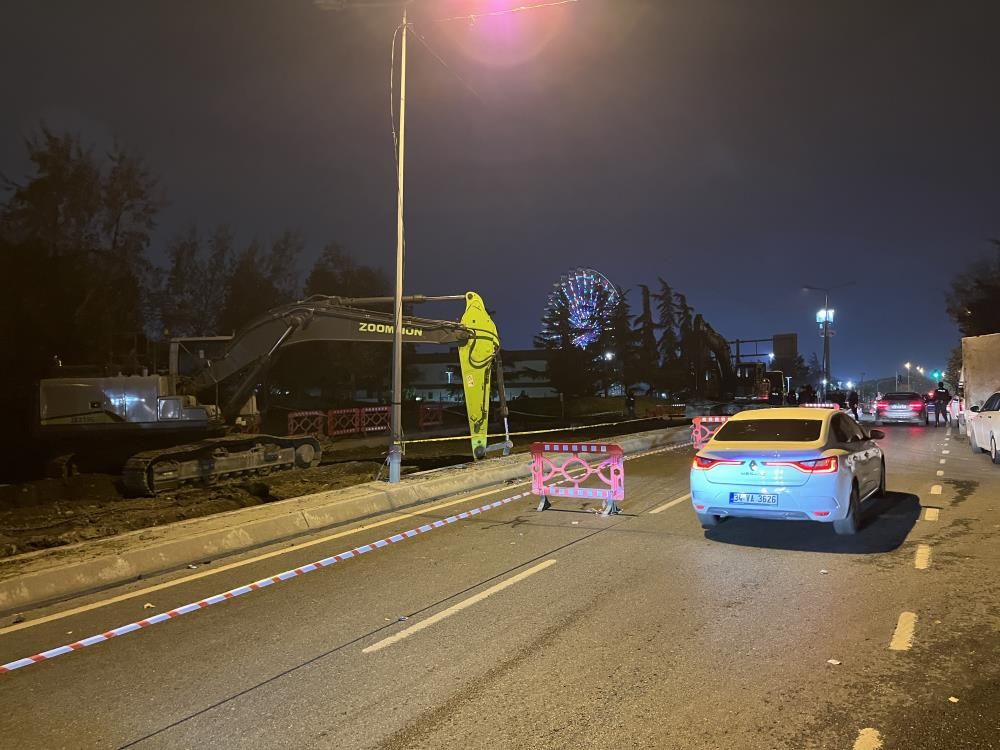 Yol çalışmasında korkunç olay! İşçi boşluğa düşerek hayatını kaybetti