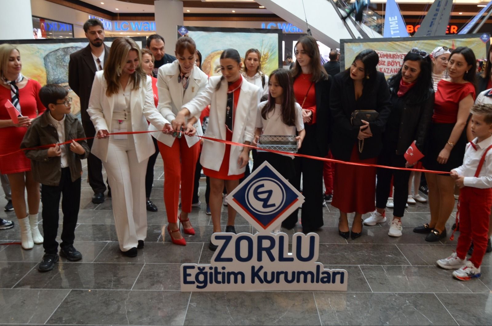 Samsun Haber: Zorlu'da Cumhuriyet rüzgarı! 103. yıl coşkuyla kutlandı